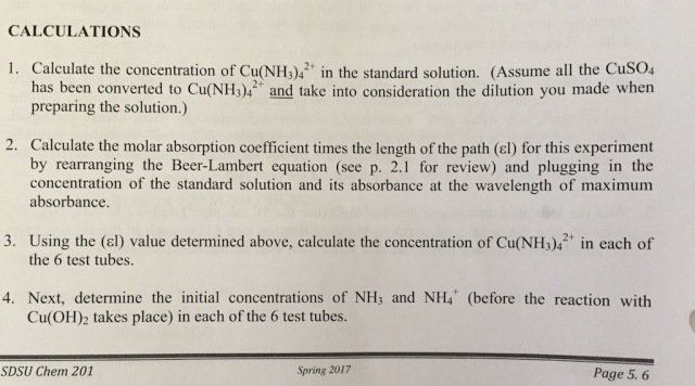 concentration of Cu